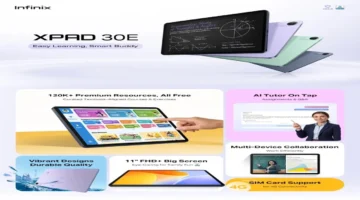 دعم شبكات 4G.. سعر ومواصفات تابلت 25H الجديد بشاشة 11 بوصة المتطورة